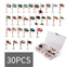 LUSHAZER Inline Spinner Set 3g-7g 5-30PCS